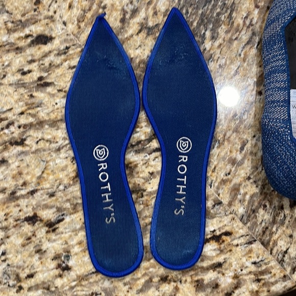 Rothy’s Indigo Heather Point *discontinued*! - Picture 3 of 9